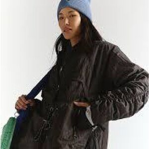 Free People Tricked Out Trek Utility Puffer Jacket